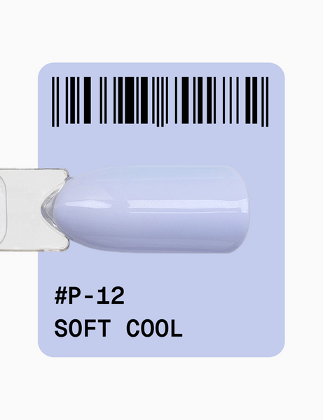 Гель-лак бузково-блакитний Adore P-12 soft cool, 12 мл