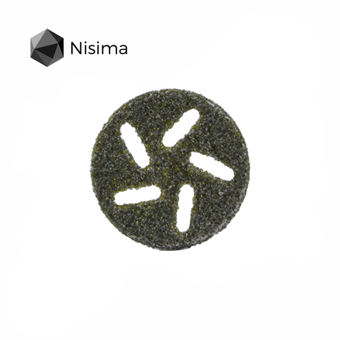 Алмазний педикюрний диск з отворами M-20 мм 80 grit Nisima