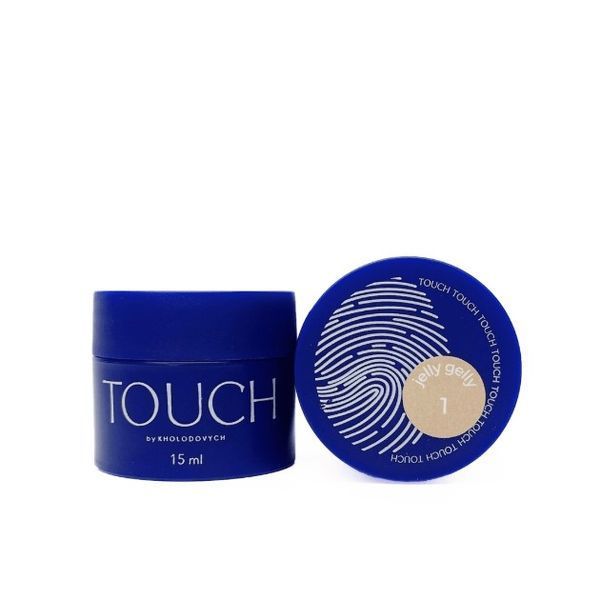 Гель желе моделюючий молочний Touch Jelly Gelly №1, 15 мл