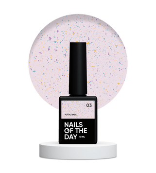 База з поталлю NAILSOFTHEDAY Base Potal №03, 10 мл