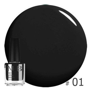 Декоративний лак NUB 001 Чорне чорнило, 14 мл