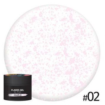 Гель з пластівцями NUB Flakes Gel №2 5 г