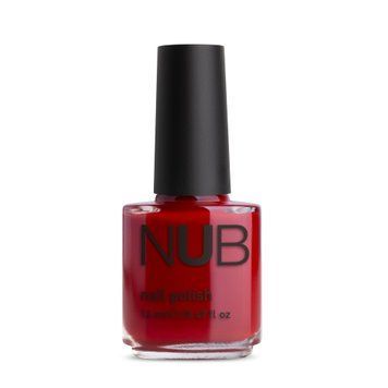 Декоративний лак червоний NUB Nail Polish №137, 14 мл