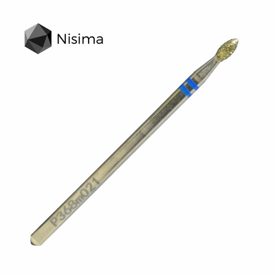 Крапля 2,1 мм синя P368m021 Nisima