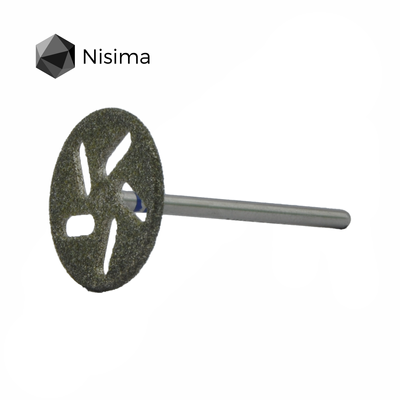 Алмазний педикюрний диск з отворами M-20 мм 150 grit Nisima
