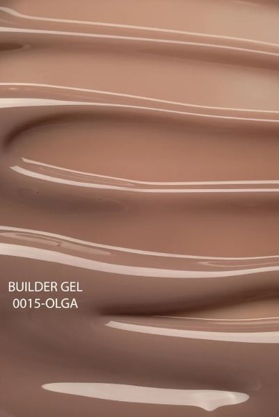 Гель будівельний кава з молоком DNKa Builder Gel #0015 Olga, 15 мл