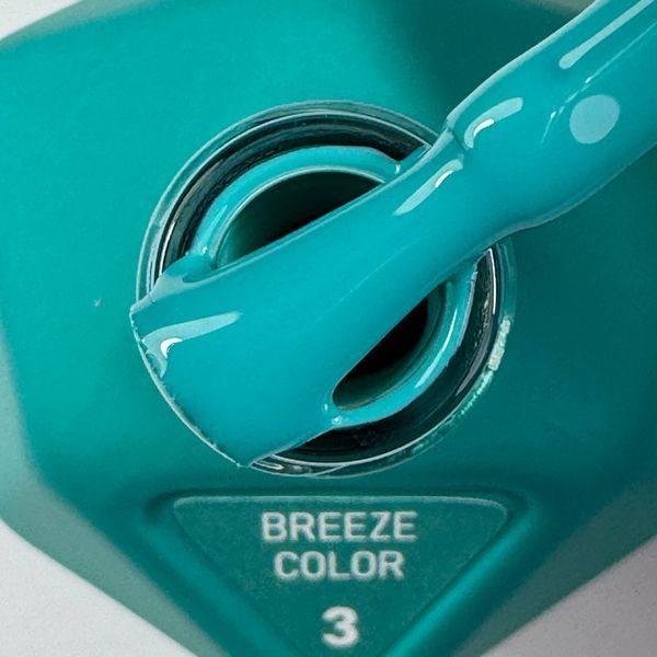 Гель-лак глибокий аквамарин Avdeeva Breeze Color №3, 12мл