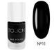 Декоративний лак чорний Touch Nail Polish 11, 8мл