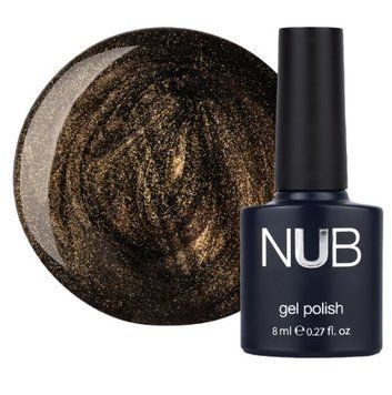 Гель-лак котяче око чорний NUB Mystery 9D №15 Onyx 8 мл