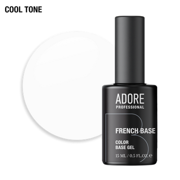 База для френчу холодна молочна Adore French №17, 15 мл