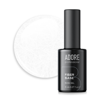 База для тонких та ламких нігтів Adore Fiber 8 мл