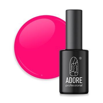 Гель-лак для нігтів малиновий Adore №306, 8 мл