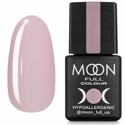 Гель лак рожевий персиковий Moon Full Air Nude №16, 8 мл