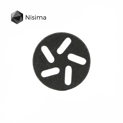Алмазний педикюрний диск з отворами M-20 мм 240 grit Nisima