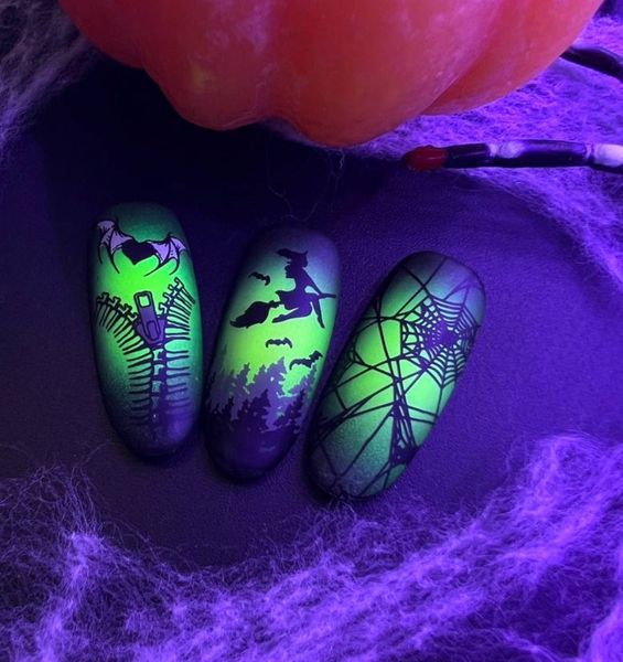 Пластина для стемпінгу Хелловін Міні Art Stamping HALLOWEEN