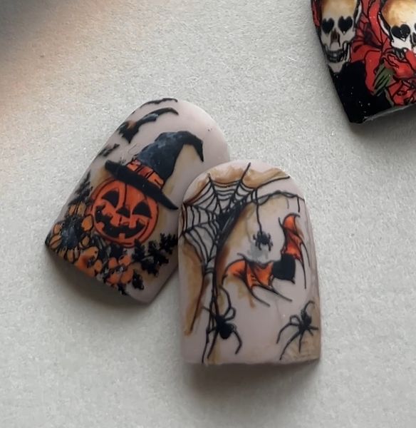 Пластина для стемпінгу Хелловін Міні Art Stamping HALLOWEEN