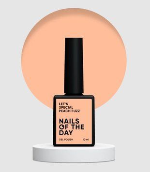 Гель-лак ніжно-персиковий NAILSOFTHEDAY Let's special Peach Fuzz, 10 мл