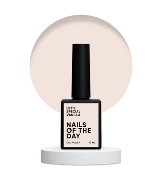 Гель-лак ванільний NAILSOFTHEDAY Let's special Vanilla, 10 мл