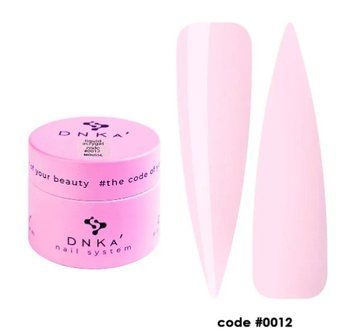 Акригель молочно-рожевий з холодним підтоном рідкий Liquid Acrygel DNKa, 15 ml #0012 Mousse