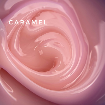 Гель для нігтів молочно-персиковий Touch Builder gel Caramel, 30 мл