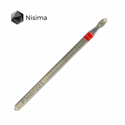 Крапля 2,1 мм червона P368f021 Nisima