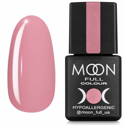Гель лак рожевий вінтажний світлий Moon Full Air Nude №17, 8 мл