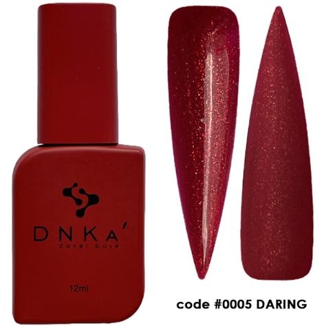 База камуфлююча з шимером DNKa Cover Base, 12 ml #0005 Daring