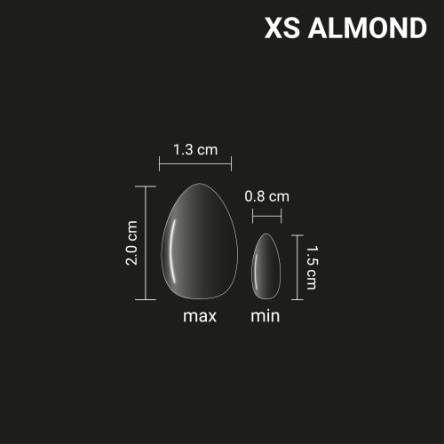 Гелеві тіпси Adore SPLETNIца XS Almond 240 шт