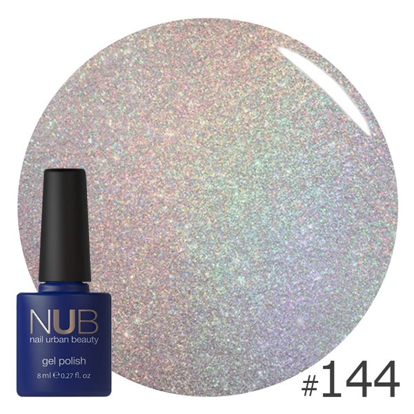 Гель-лак NUB №144 Brightest Pearl 8 мл