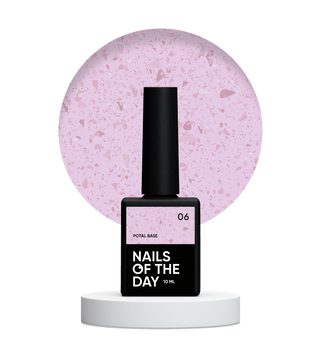 База з поталлю NAILSOFTHEDAY Base Potal №06, 10 мл