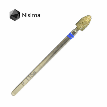 Заокруглений конус 4 мм синій P_115mK Nisima