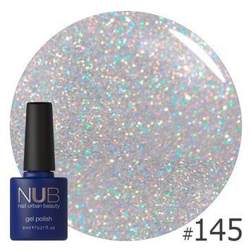 Гель-лак NUB №145 Hollywood Jewelry 8 мл