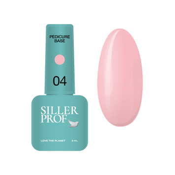 База для педикюру пастельно-рожева SILLER Pedicure №04, 8 мл