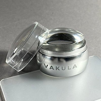Штамп для стемпінгу з великою прозорою подушечкою Vakula Nails