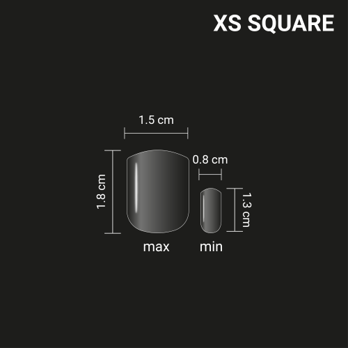 Гелеві тіпси Adore SPLETNIца XS Sguare 240 шт