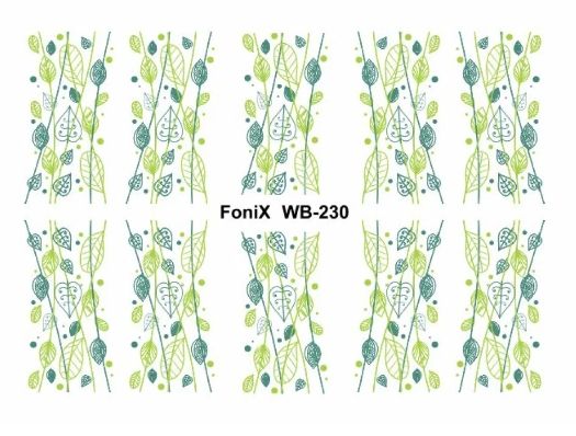 Слайдер Fonix WB-230 Весняне листя