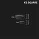 Гелеві тіпси Adore SPLETNIца XS Sguare 240 шт