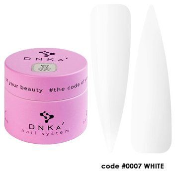 Гель білий Jelly Gel DNKa, 15 ml #0007 White