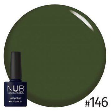 Гель-лак NUB №146 Turtle`S Green 8 мл