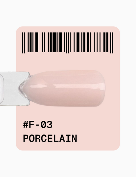 Гель-лак для френчу порцеляново-персиковий Adore № F-03 porcelain 12 мл