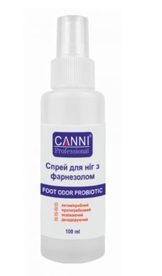 Спрей для ніг від запаху та грибка з фарнезолом 100 ml CANNI