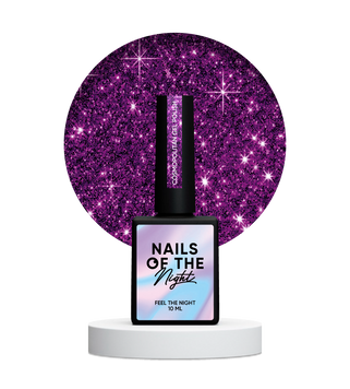 Гель-лак світловідбивний темно-рожевий NAILSOFTHENIGHT Cosmopolitan, 10 мл