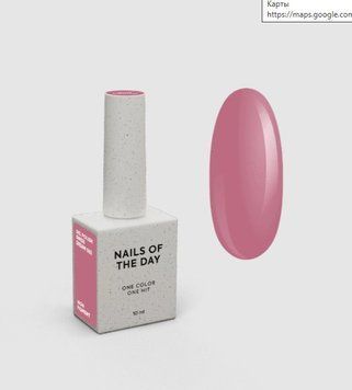 Гель-лак пудрово-рожевий NAILSOFTHEDAY Let's special Swiss Dream, 10 мл