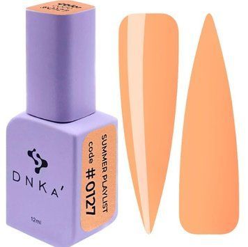 Гель-лак ніжний-персиковий DNKa Gel Polish, 12 ml Summer Playlist #0127
