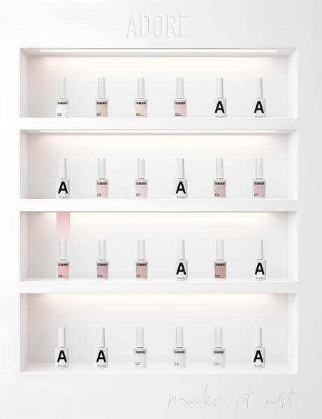 Гель-лак для френчу чайна троянда Adore № F-09 rosehip 12 мл