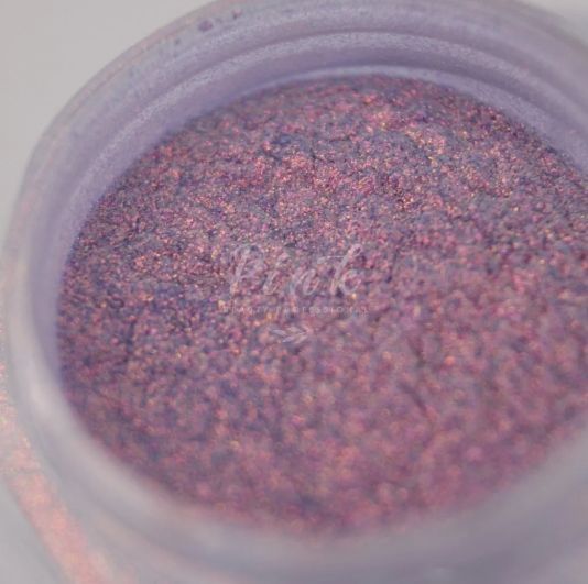 Втирка дзеркальна бузкова з рожевим відливом Pink Color Glass №1 NailApex
