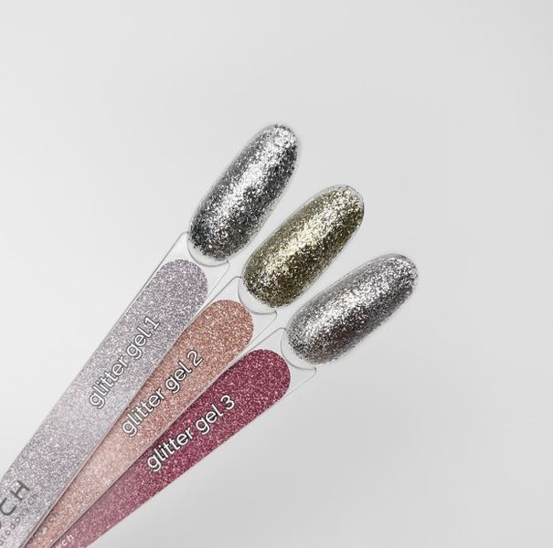 Гліттер гель золотий Touch Glitter gel №2, 5 мл