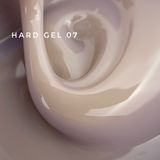 Гель для зміцнення і нарощування нігтів світло-бежевий Touch Hard Gel 07, 15 мл
