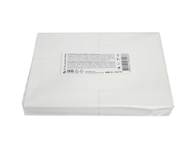Баф шліфувальник набір прямокутний 150 грит Сталекс EXPERT 51 (10 шт)