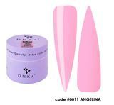 Гель будівельний рожевий DNKa Builder Gel #0011 Angelina, 15 мл